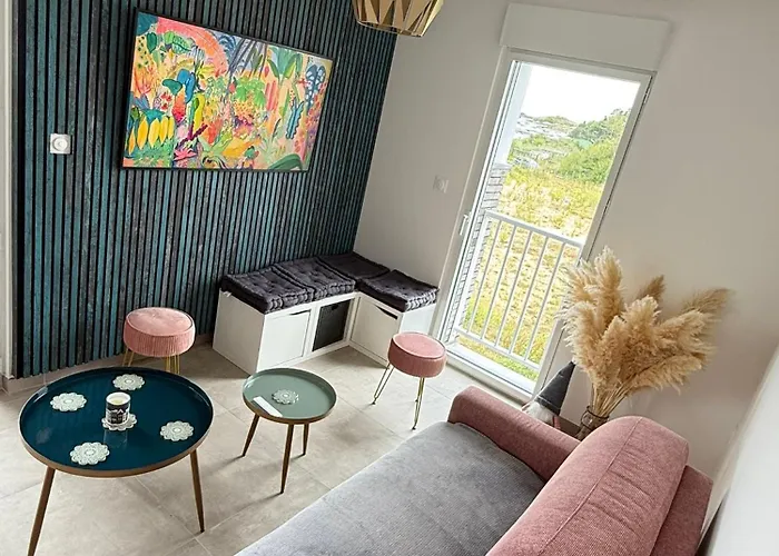 2 Ch Appt 63m² 4/6p. + Piscine 4 Mn & Centre Apartmán *